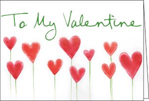 Ref: N132v LOVE HEARTS (To My Valentine)