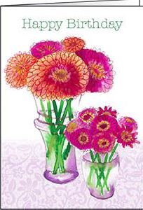 Ref: N104a DAHLIAS (Happy Birthday)