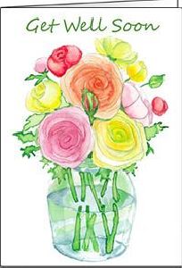 Ref: N105e MIXED RANUNCULUS (Get Well Soon)