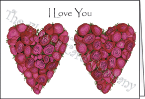 Ref: N133g HEART PAIR (I Love You)