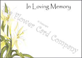 Ref: F11 LONGI (In Loving Memory)