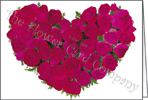 Ref: N135 ROSE HEART