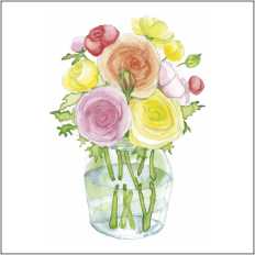 LS105 Large Greetings Card - pack of 5